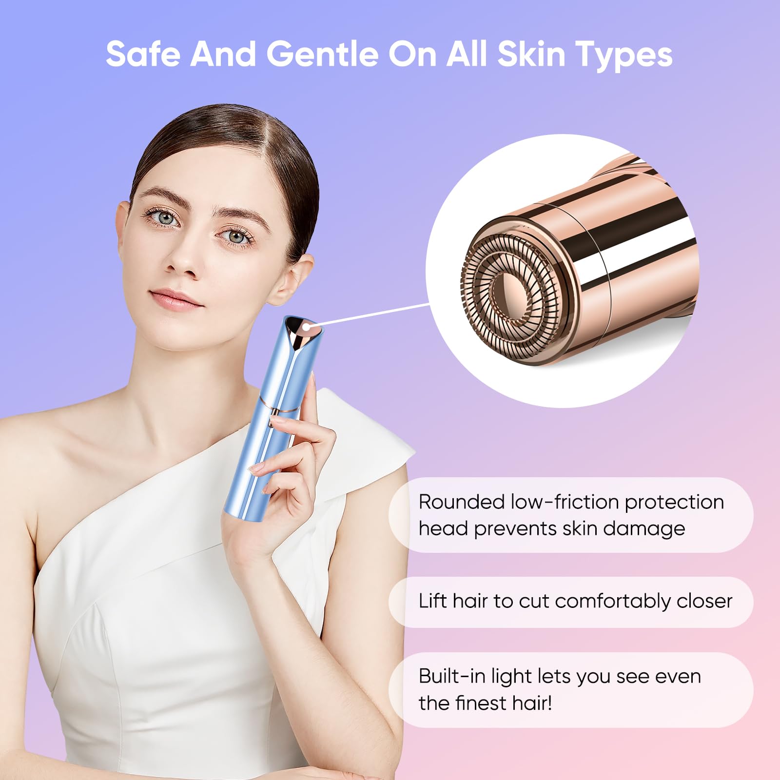 Claities purse-friendly beauty tool for quick grooming anywhere.