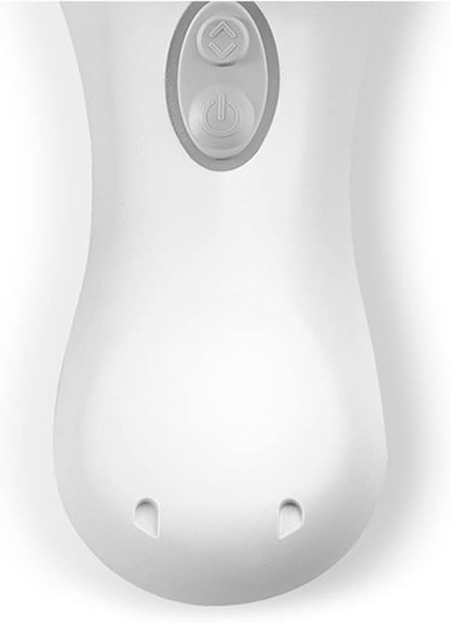Clarisonic cleansing system ultrasonic vibration close-up demonstrating deep-clean effect.