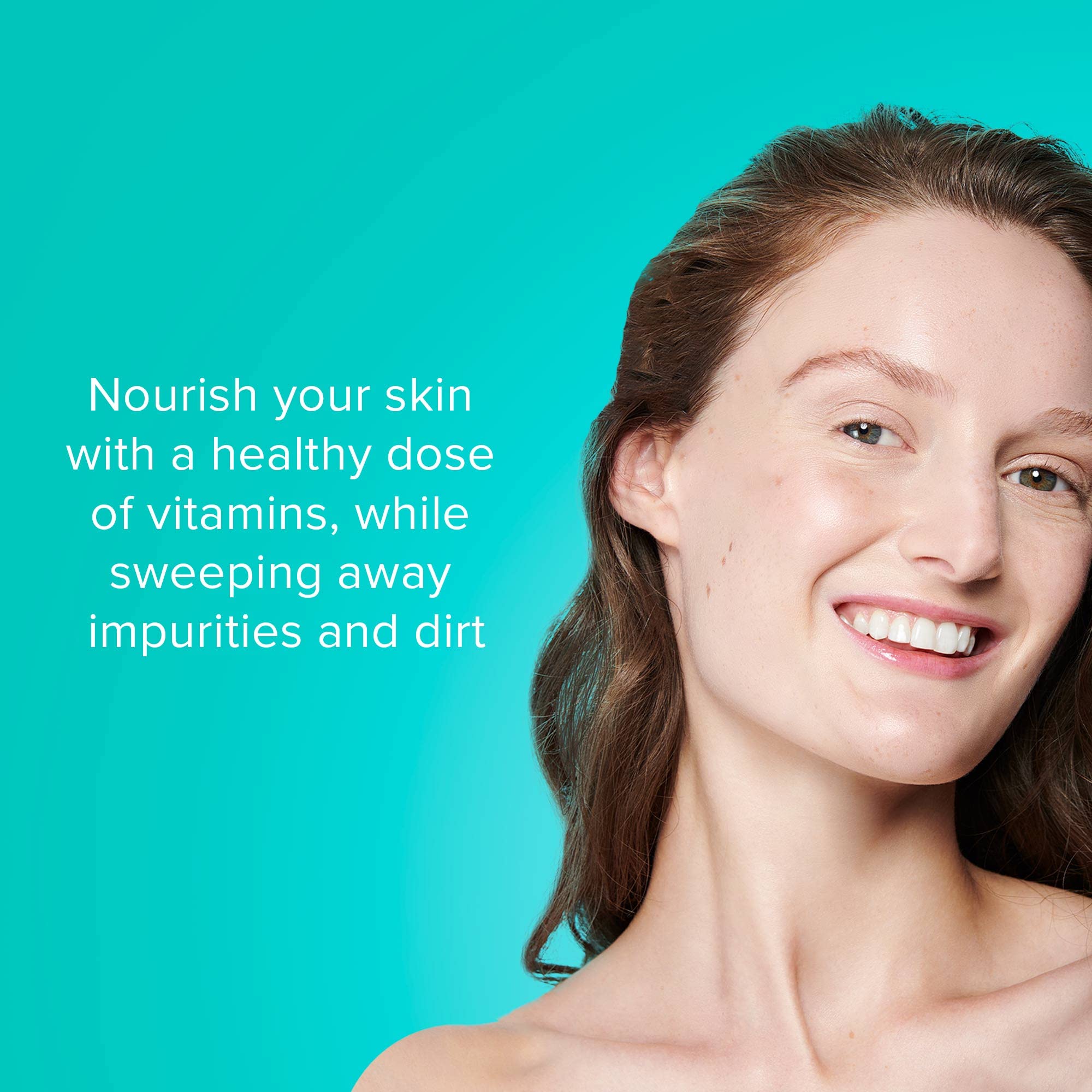 ClarityRx Cleanse Daily Face Wash foam closeup showing creamy lather for hydrating cleansing