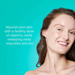 ClarityRx Cleanse Daily Face Wash foam closeup showing creamy lather for hydrating cleansing