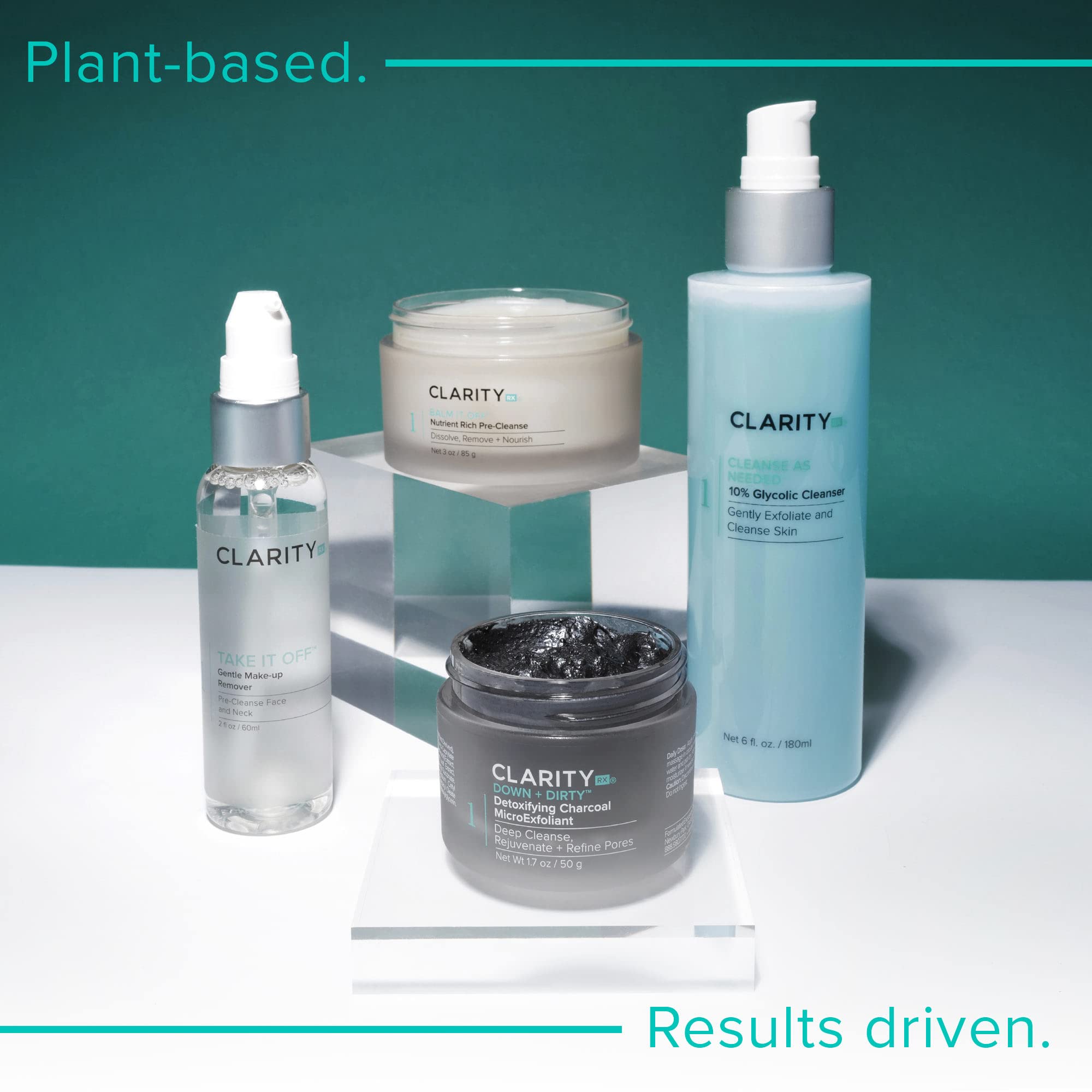 ClarityRx Cleanse Daily Face Wash olive-oil ingredient supports skin hydration