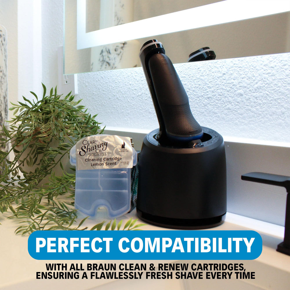 Clark Shaving Co. year-supply concept demonstrates long-lasting razor maintenance
