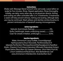 Clark's Full Spectrum shampoo pour-action highlights convenient, mess-free dispensing