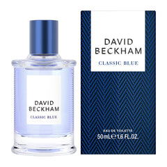 Classic Blue fragrance outer box highlighting timeless citrus-aromatic notes.