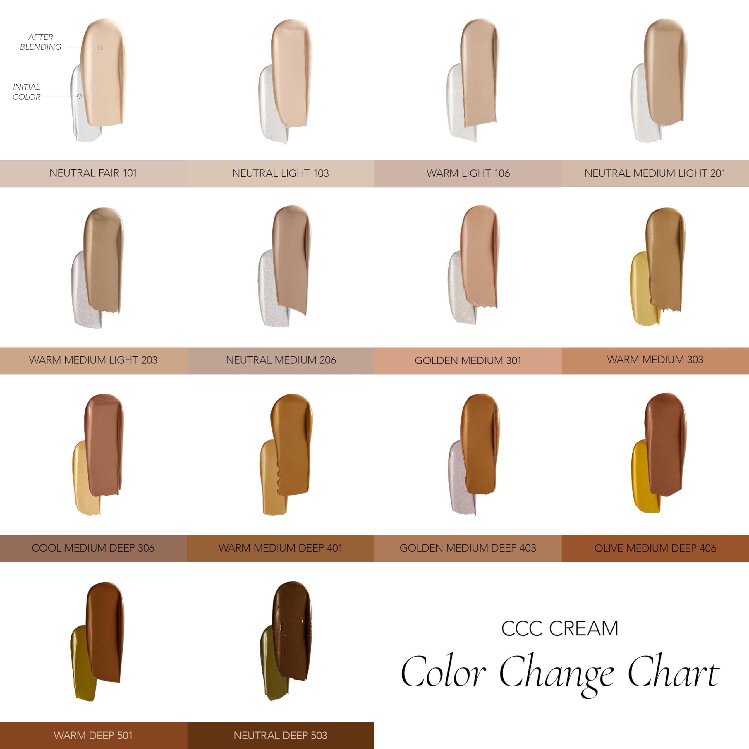 CLE Cosmetics CCC Cream SPF 50 label signals daily broad protection.