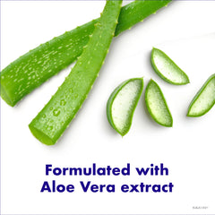 Clean & Clear Aloe Vera Gentle Facial Cleanser oil-free formula label signaling lightweight daily use