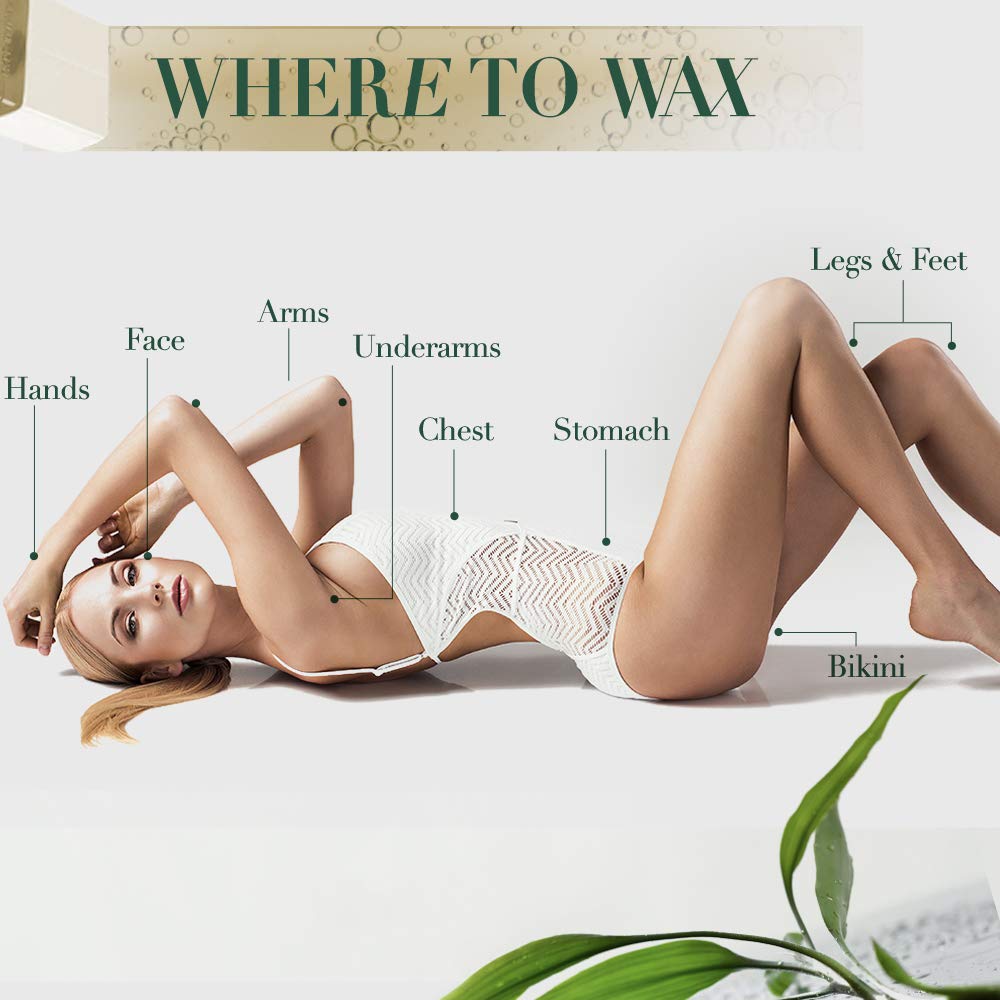 Clean + Easy salon-quality wax system image suggests professional-grade results at home