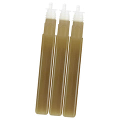 Clean + Easy facial-use closeup demonstrates easy application for precise brow and facial waxing