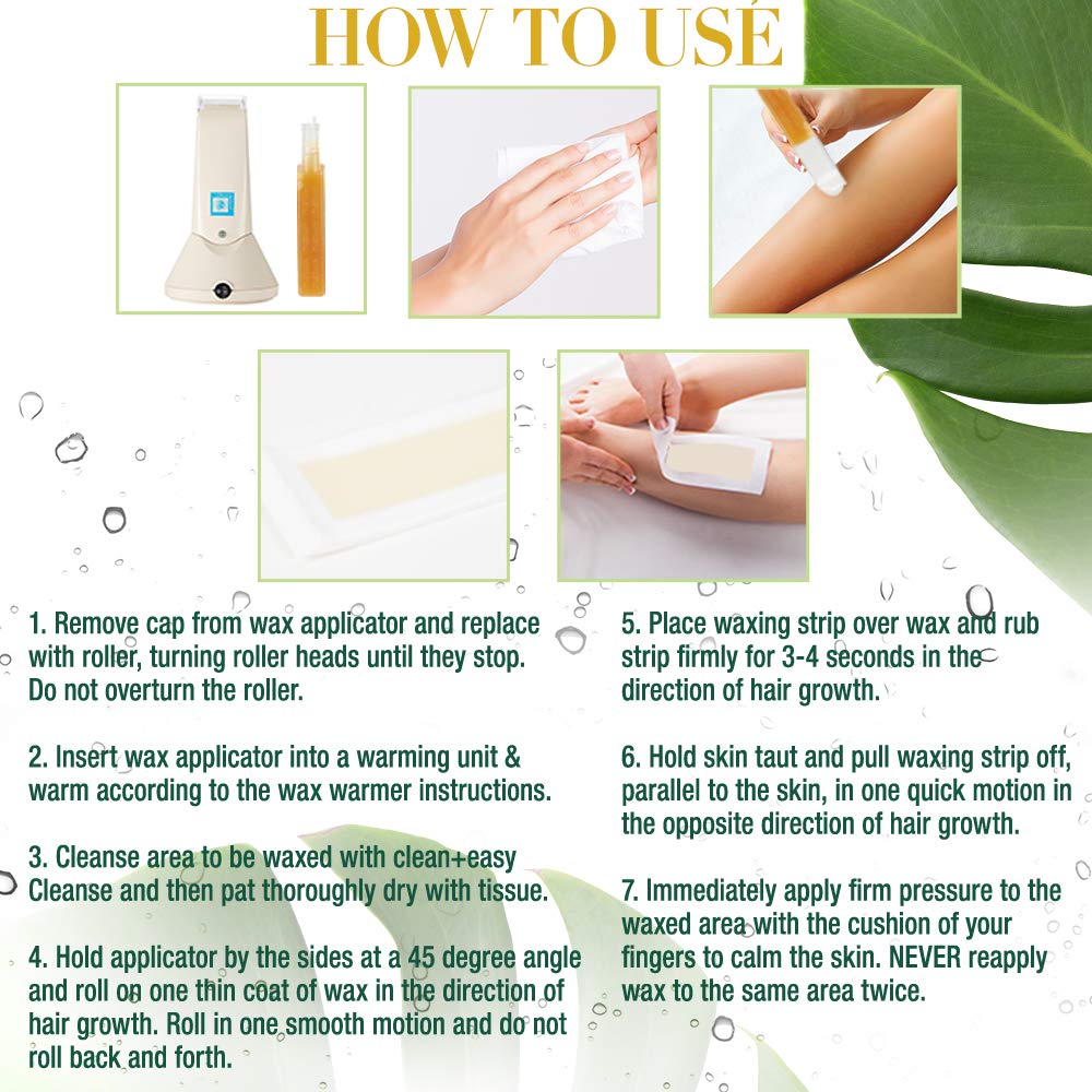 Clean + Easy soft skin after waxing with this formula