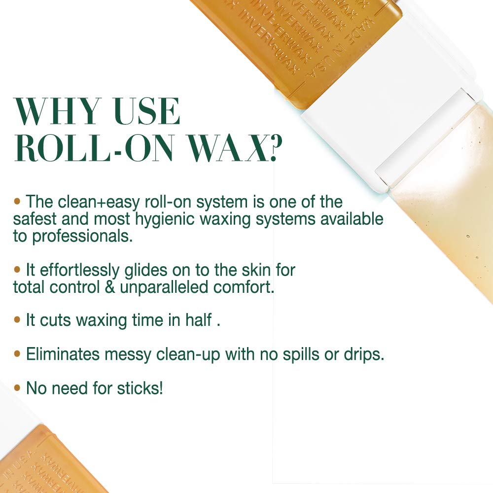Clean + Easy three-pack refill packaging ensures uninterrupted waxing sessions