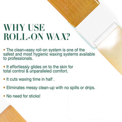 Clean + Easy three-pack refill packaging ensures uninterrupted waxing sessions