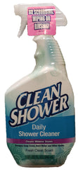Clean Shower Scrub Free daily cleaner 3-pack bottles promote easy bathroom upkeep and streak-free shine.