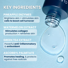 Clean Skin Club antioxidant-rich formula closeup suggests protection against environmental stressors.