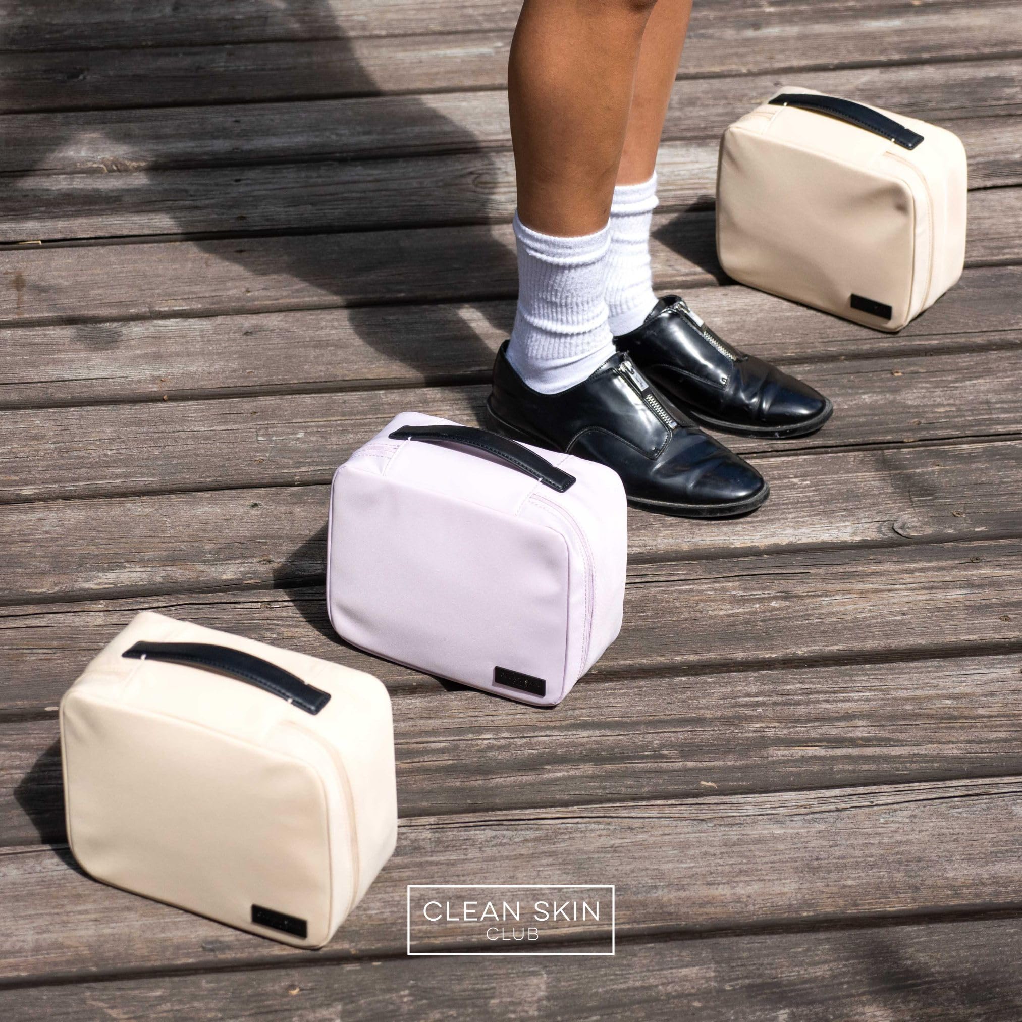 CLEAN SKIN CLUB Two-color option suits different styles and setups