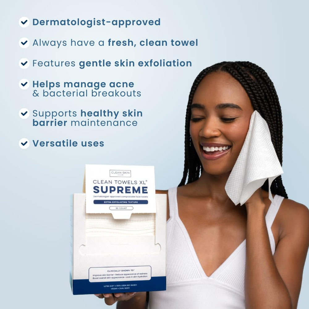 Clean Skin Club uses 100% USDA biobased fiber for sustainable daily care