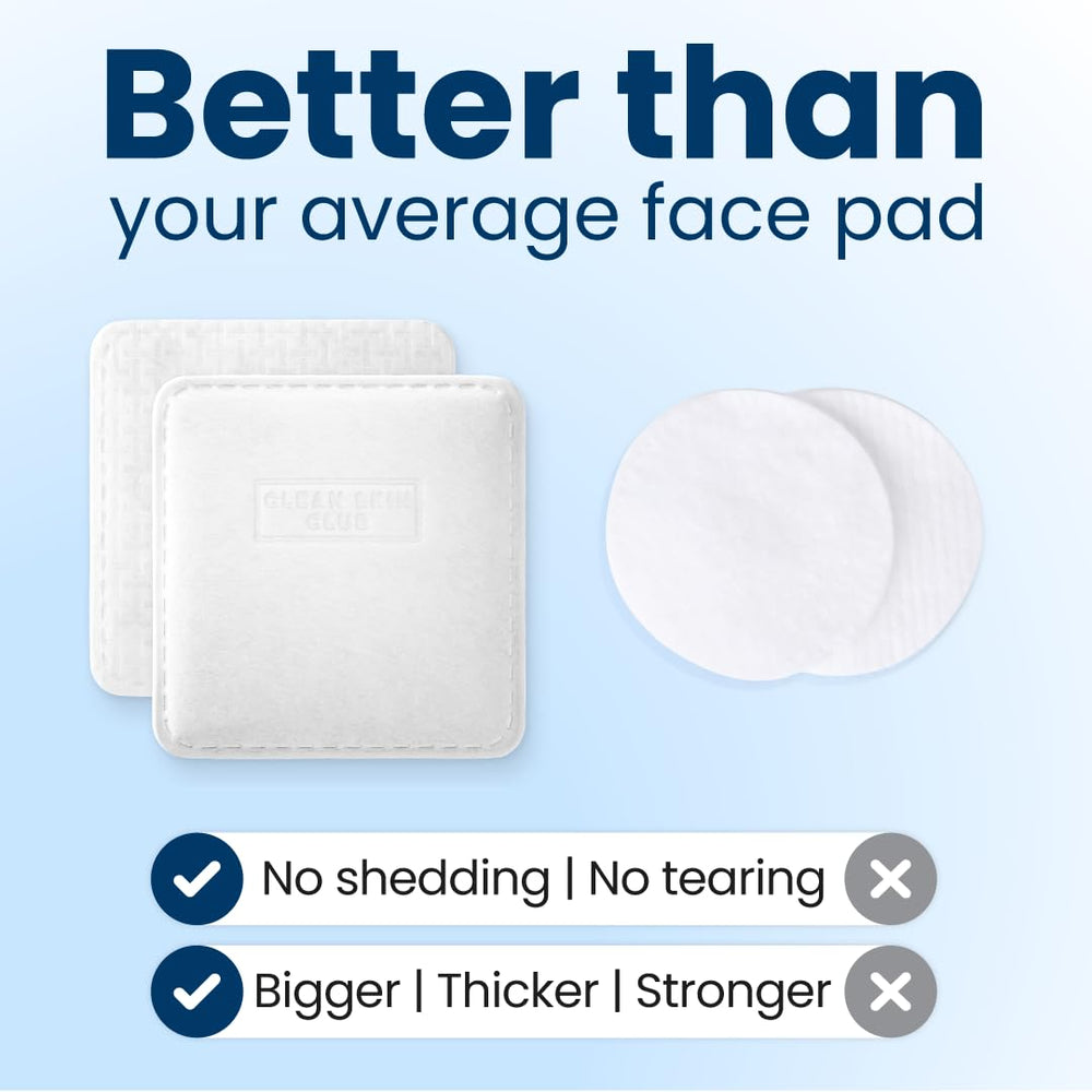 Clean Skin Club Clean² Pads pair with makeup remover for easy cleansing