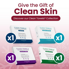 Clean Skin Club Original towels pack for daily freshness and a refreshed complexion