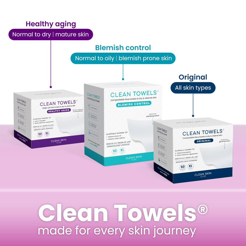 CLEAN SKIN CLUB Prism Box pairs with towel subscriptions for steady stock.