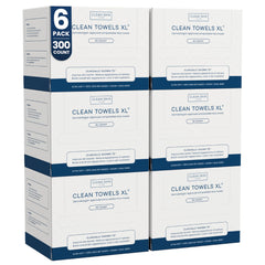 Clean Skin Club Clean Towels XL pack — ultra-soft, single-use towels for daily skincare.