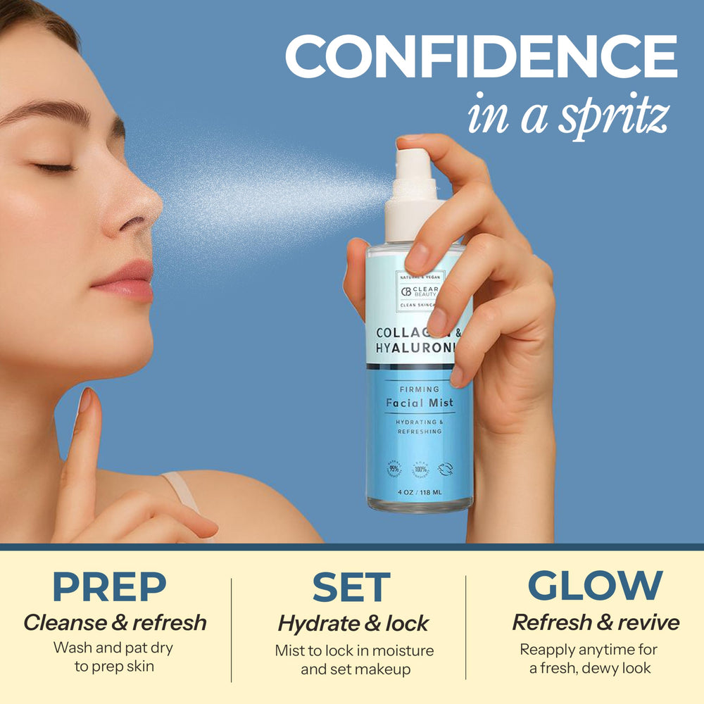 Clear Beauty cruelty-free mark signals ethical skincare choice.