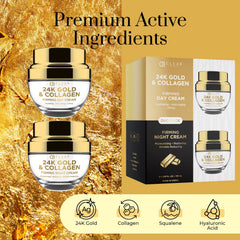 Clear Beauty duo set packaging highlighting value and easy morning and night routines