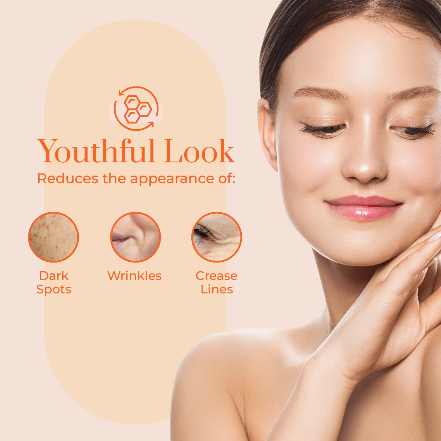 Clear Beauty Vitamin C & Collagen serum and moisturizer pairing idea.