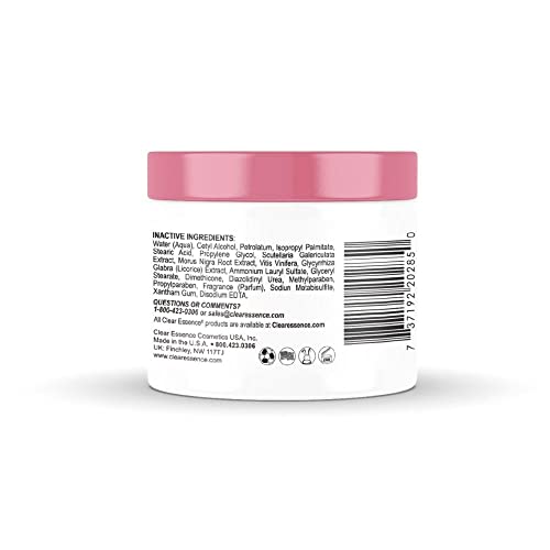 Texture close-up shows fast-absorbing, non-greasy formula.