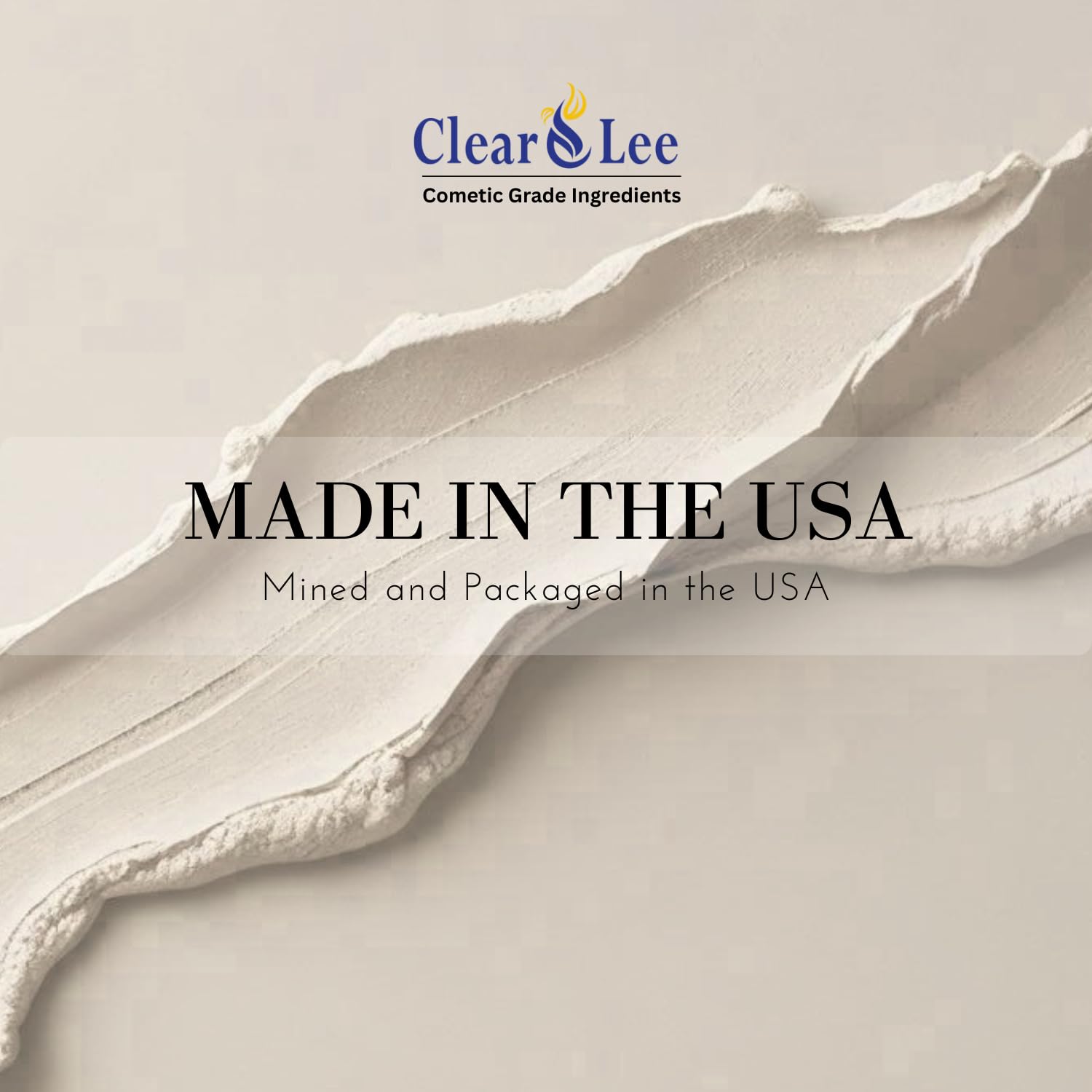ClearLee Kaolin Clay powder used in scalp detox blends to balance oil
