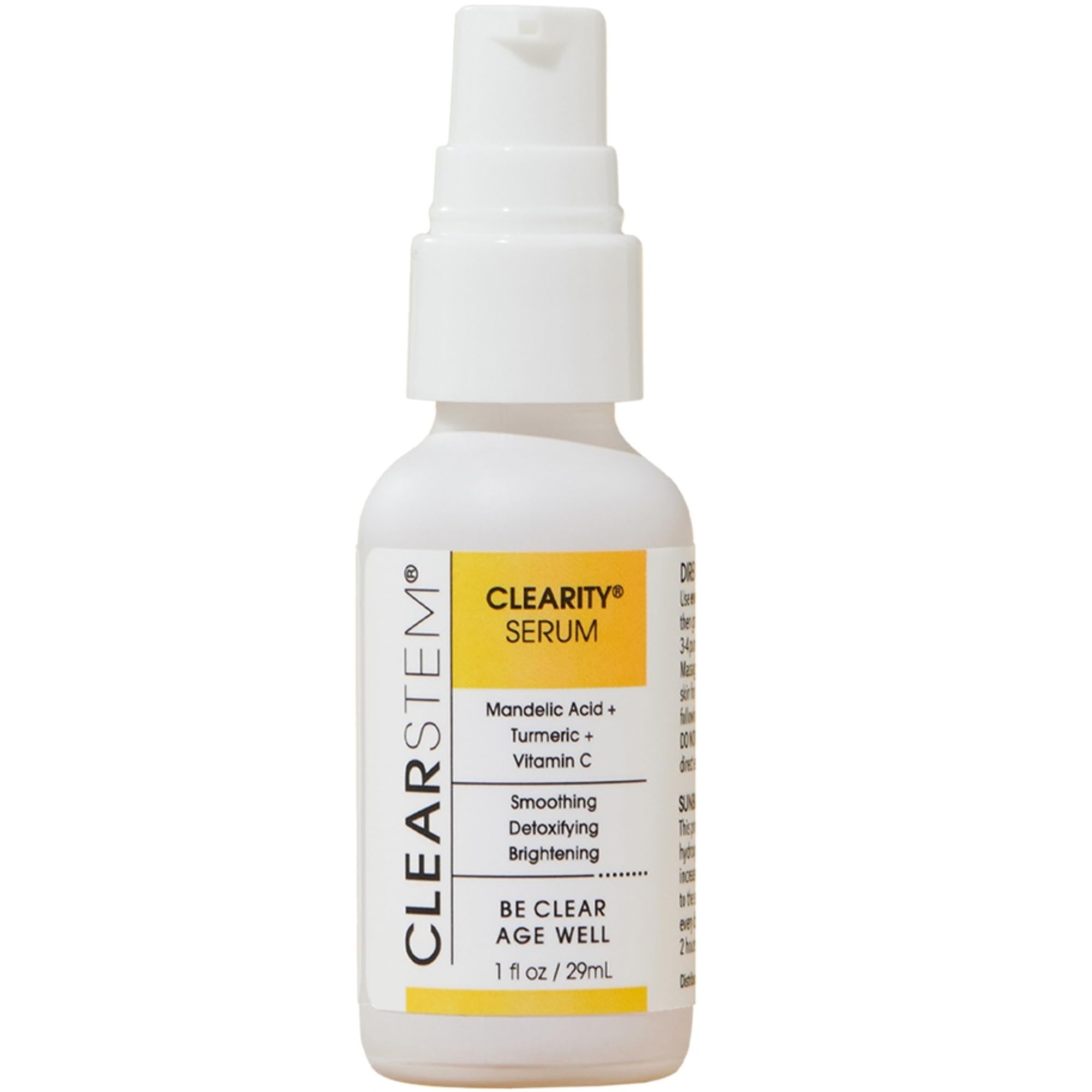 CLEARSTEM CLEARITY bottle on shelf for a pore-clearing routine.