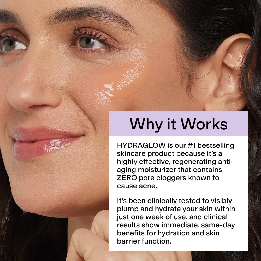 Clearstem Hydraglow glow-closeup captures dewy finish and radiance