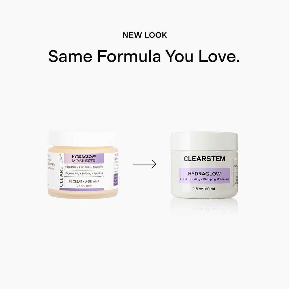 Clearstem Hydraglow texture-swatch reveals rich, non-greasy hydration
