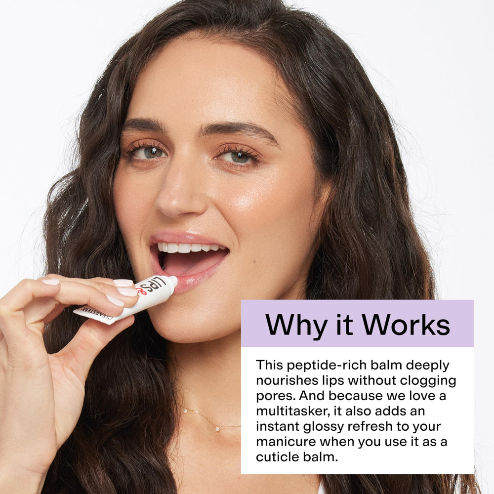 CLEARSTEM LIPS&CUTES portable balm fits purses for on-the-go hydration.