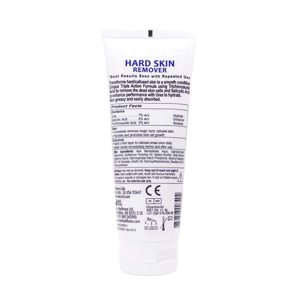 Clearzal Foot Cream aloe ingredient, soothing hydration in action
