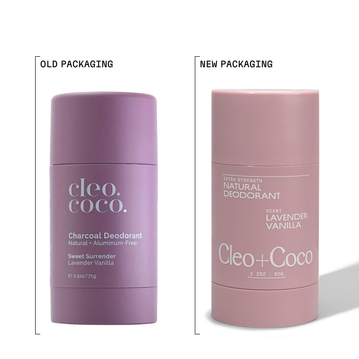 Cleo + Coco Lavender Vanilla balm ideal for gym or travel freshness.