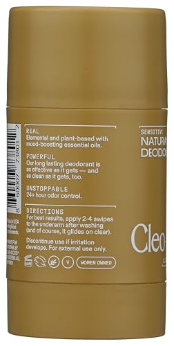 Cleo + Coco 2.2 oz packaging—compact, travel-friendly deodorant image.