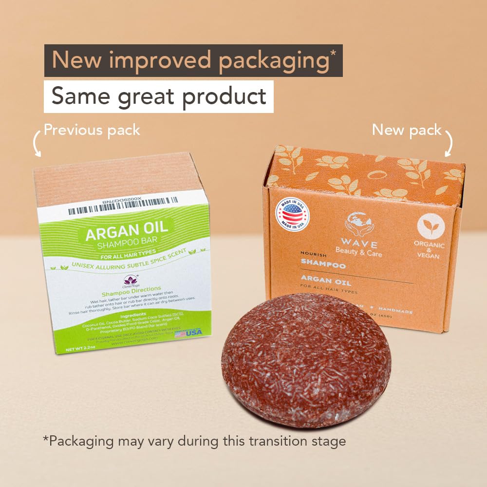 Clever Yoga Wave Argan Oil Shampoo Bar long-lasting use across many washes.