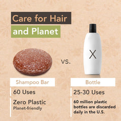 Clever Yoga Wave Argan Oil Shampoo Bar moisturizing finish leaves hair soft and manageable.