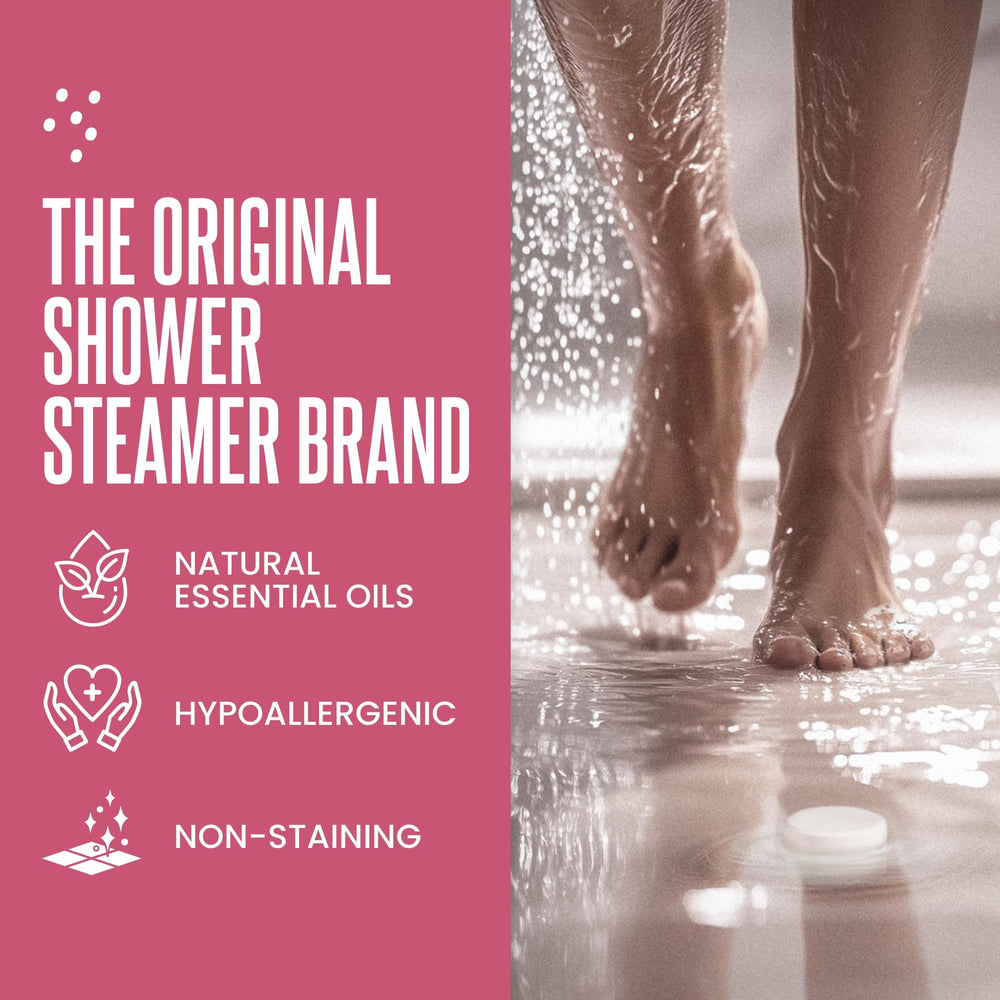 Cleverfy Shower Steamer Grapefruit Tablet delivers uplifting citrus notes for mornings