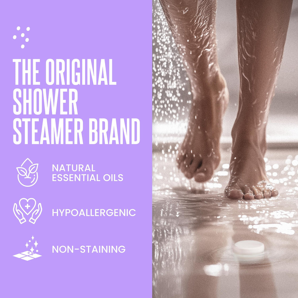 Cleverfy shower steamer vanilla orange pod with warm comforting scent.
