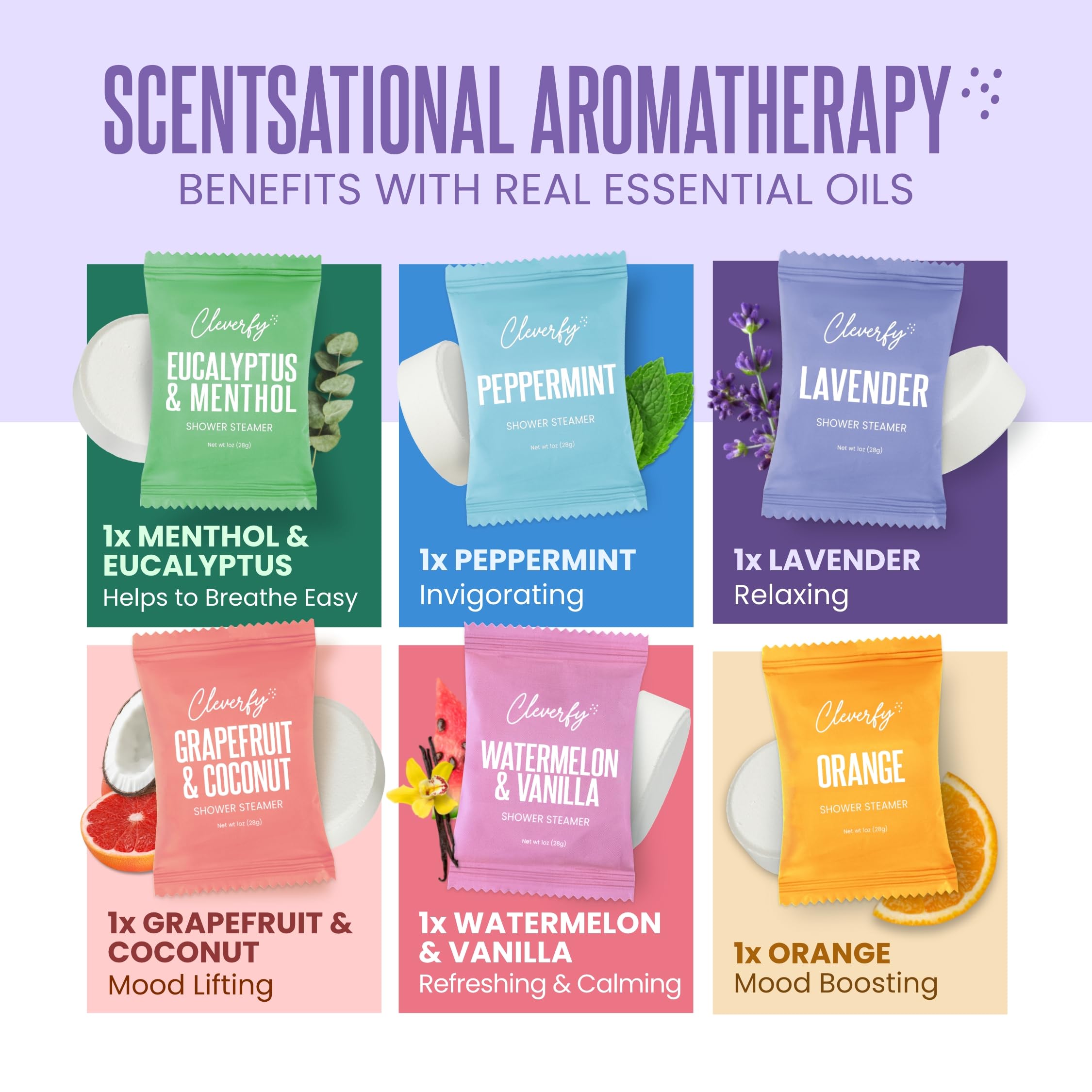 CLEVERFY grapefruit tablet provides bright mood-boosting scent for daytime rituals