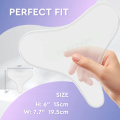 CLEVERFY silicone chest patch is washable and reusable for multiple uses