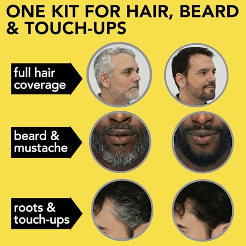 Cleverman Lightest Blond applicator brush ready for precise beard and hair use