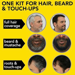 Cleverman Lightest Blond applicator brush ready for precise beard and hair use