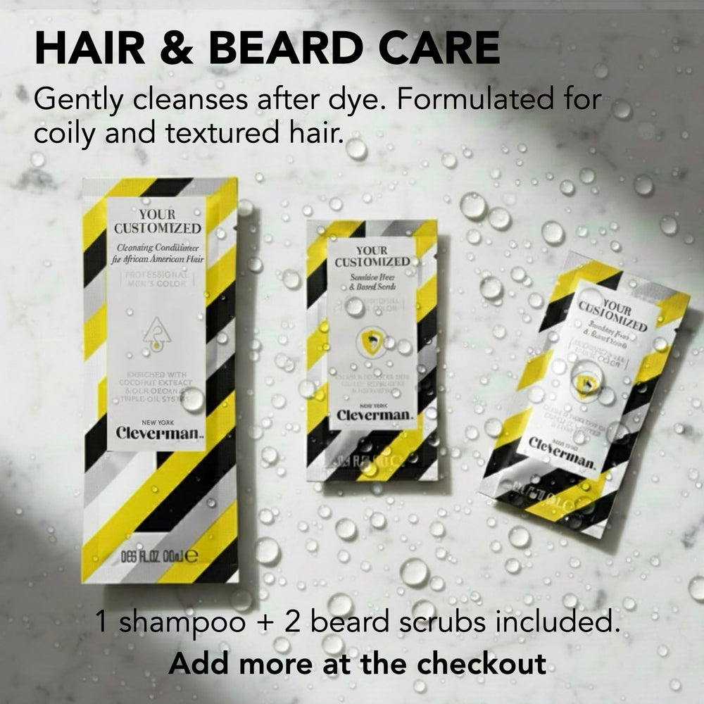 Cleverman vegan-color-formula-ingredients highlight ammonia-free, silicone-free nourishment for hair and skin.