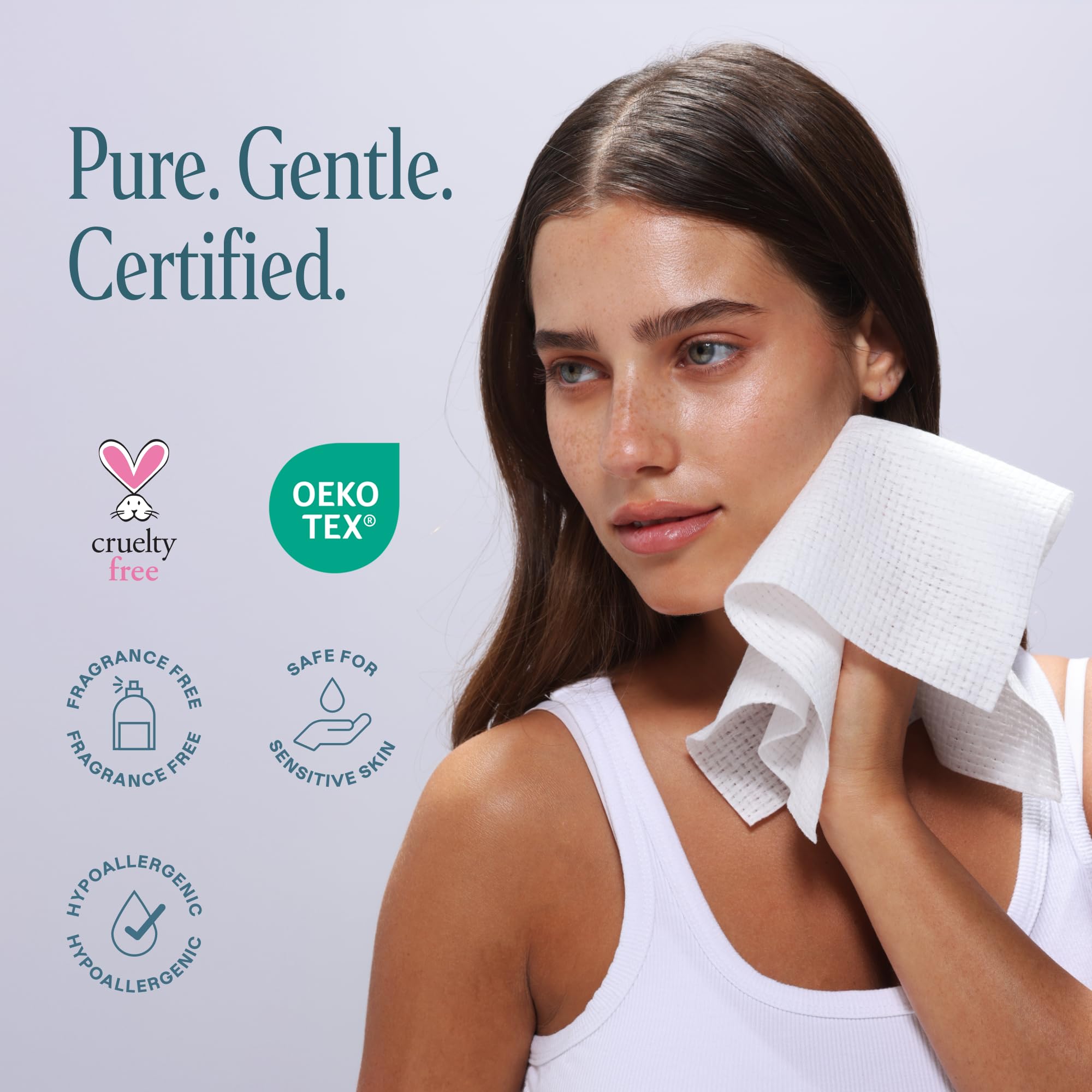 Cliganic fragrance-free-cruelty-free-pack fragrance-free hygiene with cruelty-free design.