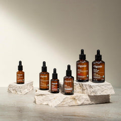 Cliganic pumpkin seed oil used in hair care for lightweight conditioning and shine.