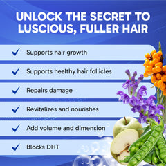 Clinical Effects Hair Therapy Shampoo application shows soothing scalp cleansing for busy mornings.