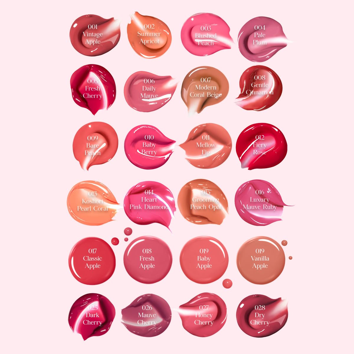 CLIO Crystal Glam Tint Cherry applicator demonstrates precise, mess-free application