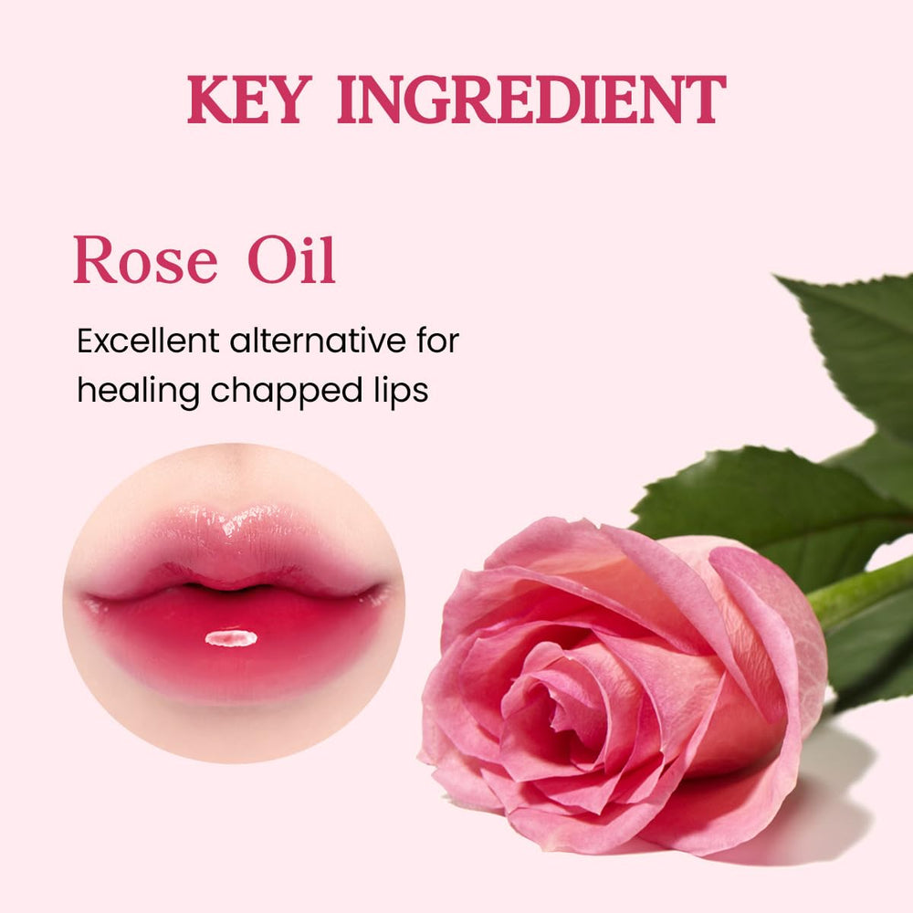 CLIO Crystal Glam Tint Cherry lips with moisturizing feel for comfortable wear