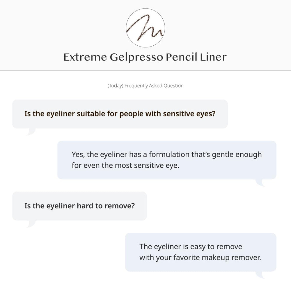 CLIO Extreme Gelpresso Pencil Eyeliner blendable before set for versatile looks